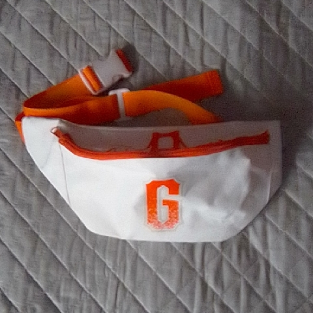 Coca Cola White and Orange Belt Bag